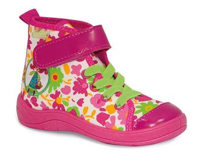 Befado dívčí tenisky 268x031 motiv zvířata šněrovací+ suchý zip