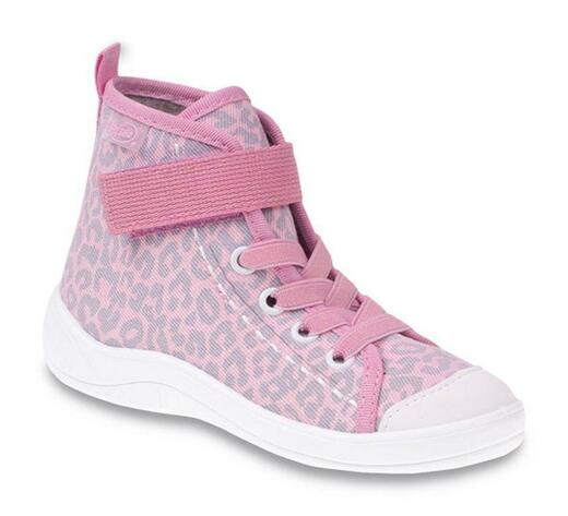 Befado dívčí tenisky 268x057 motiv zvířata šněrovací+ suchý zip