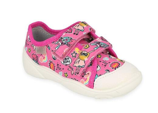 Befado dětské, dívčí tenisky Maxi 907P148 - velikost 23, 24