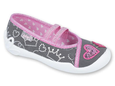 Dívčí balerínky BEFADO 116X257 - velikost 25, 26